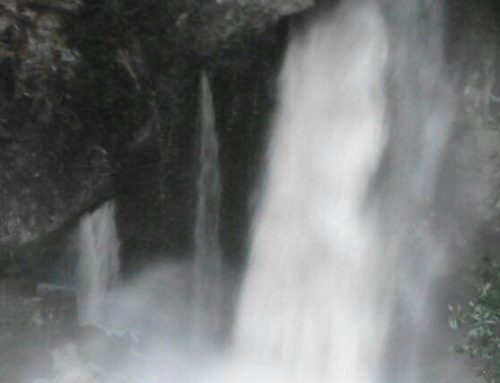 El Santuario de Covadonga espectacular con las lluvias